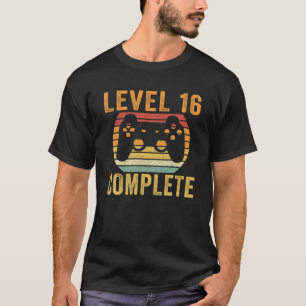 Level 16Th Complete 16 Year Wedding Anniversary Vi T-Shirt
