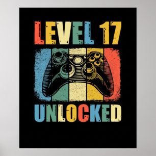 Level 17 unlocked poster