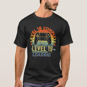 Level 18 Complete Anniversary Gift 18Th Wedding An T-Shirt