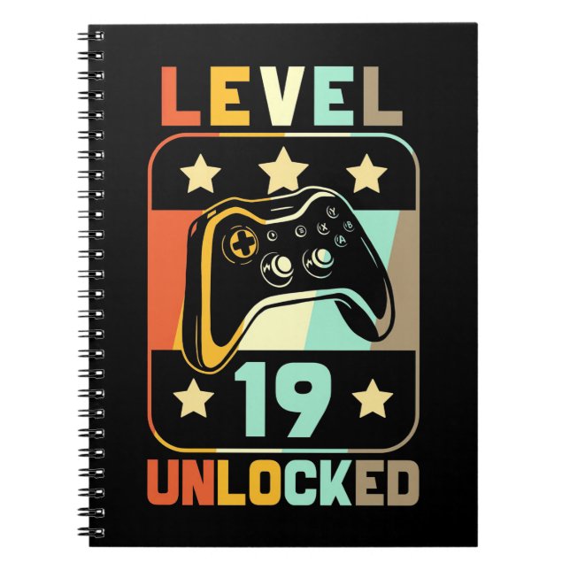 Level 19 Unlocked Notebook (Front)