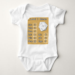 Level 1 Human Baby Bodysuit