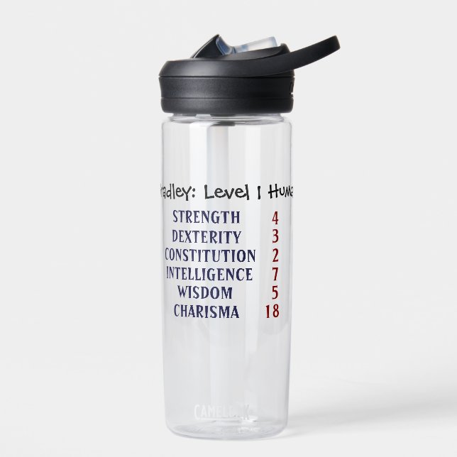 Level 1 Human Personalised CamelBak Water Bottle (Left)