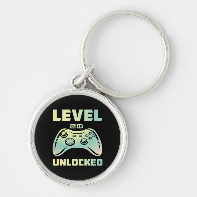 level 20 unlocked key ring (Front)