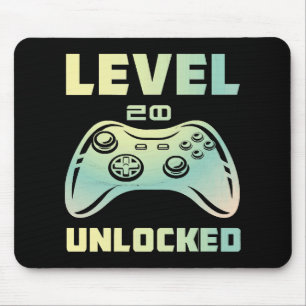 level 20 unlocked mouse pad