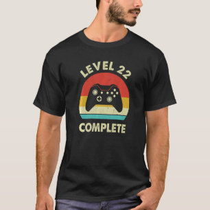 Level 22 Complete 22 Year Wedding Anniversary For T-Shirt
