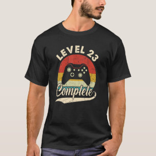 Level 23 Complete   23rd Wedding Aniversary For He T-Shirt