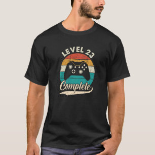 Level 23 Complete 23rd Wedding Anniversary For H T-Shirt