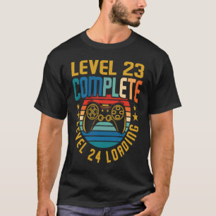 Level 23 Complete Level 24 Loading 23rd Birthday V T-Shirt