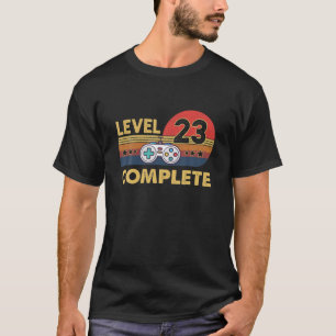 Level 23 Complete Vintage Celebrate 23Rd Wedding T-Shirt