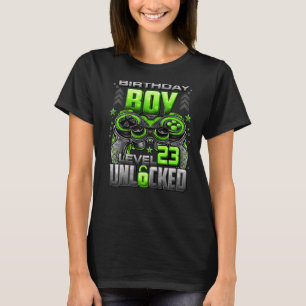 Level 23 Unlocked Awesome Since 1999 23rd Birthday T-Shirt