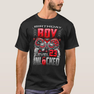 Level 23 Unlocked Awesome Since 1999 23rd Birthday T-Shirt