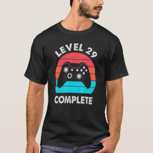 Level 29 Complete 29 Year Wedding Anniversary For T-Shirt