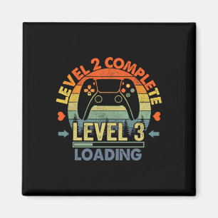 Level 2 Complete 2 Anniversary Gift 2nd Wedding An Magnet