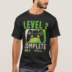 Level 2 Complete Level 3 Loading 2Nd Birthday Vide T-Shirt
