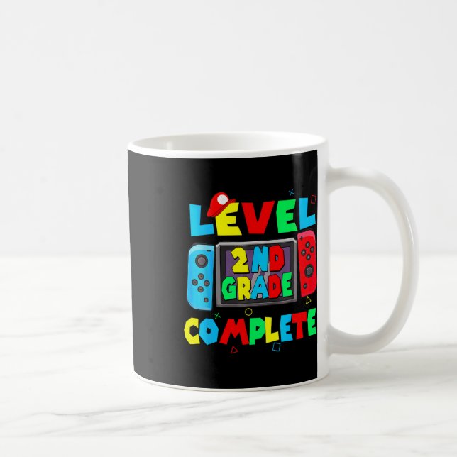Level 2nd Grade Complete Last Day Of School Video  Coffee Mug (Right)