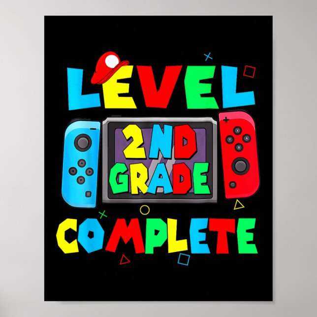 Level 2nd Grade Complete Last Day Of School Video  Poster (Front)