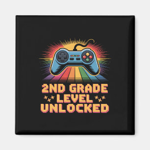 Level 2nd Grade Unlocked Ck To School First Day Bo Magnet