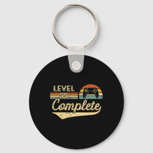 Level 30 Complete Vintage 30th Wedding Anniversary Key Ring