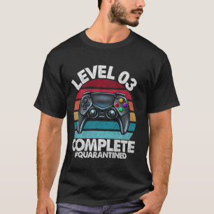 Level 3 Complete Retro 3rd Anniversary Quarantine  T-Shirt