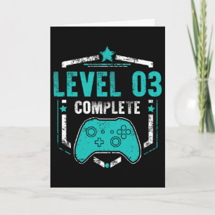 Level 3 Complete Video Game Anniversary Gift Card