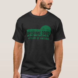 Level 40 Unlocked Video Gamer 40Th Birthday Since1 T-Shirt