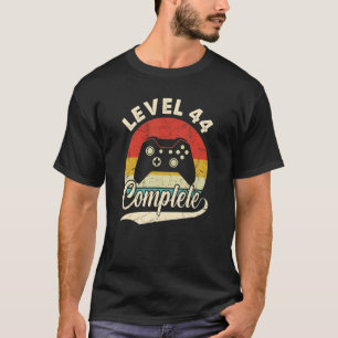 Level 44 Complete  44th Wedding Aniversary For Her T-Shirt