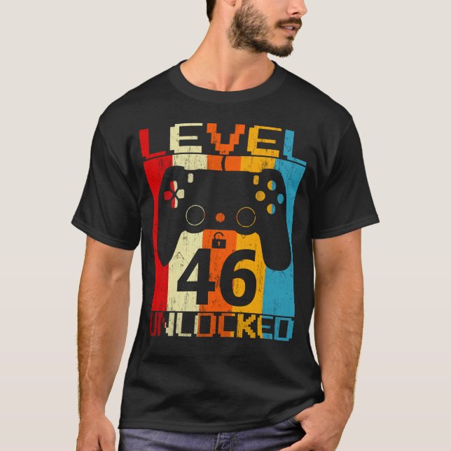 Level 46 unlocked  T-Shirt (Front)