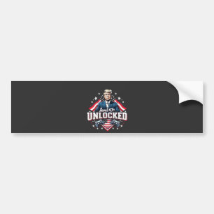 Level 47th unlocked Trump Won Inaguration Day Bumper Sticker