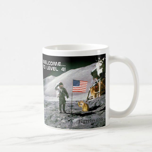 Level 4 Moon Landing Mug (Right)