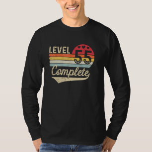 Level 55 Complete 55th Wedding Anniversary 55 Year T-Shirt