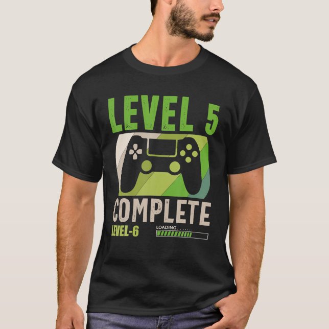 Level 5 Complete Funny 5Th Wedding Anniversary T-Shirt (Front)