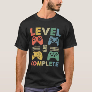 Level 5 Complete Vintage 5Th Wedding Anniversary V T-Shirt