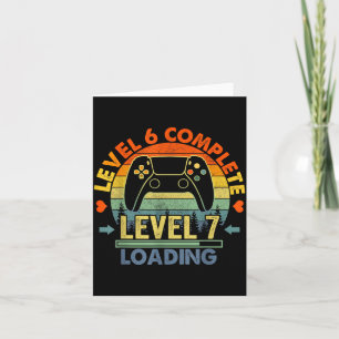 Level 6 Complete 6 Anniversary Gift 6th Wedding An Card