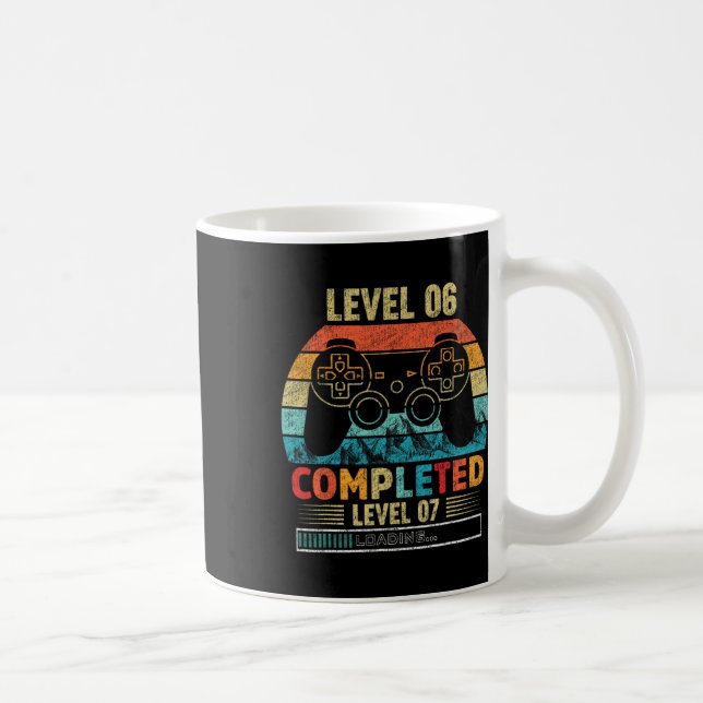 Level 6 Completed Level 7 Loading 6th Birthday Vid Coffee Mug (Right)