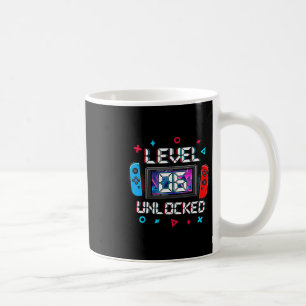 Level 6 Unlocked Gamer 6th Birthday Gift Video Gam Coffee Mug
