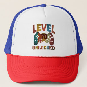 LEVEL 70 UNLOCKED TRUCKER HAT