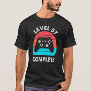 Level 7 Complete 7 Year Wedding Anniversary For Hi T-Shirt