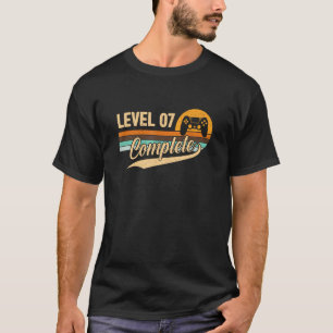 Level 7 Complete - 7th Wedding Anniversary 1 Year  T-Shirt