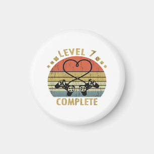 Level 7 Complete - 7th Wedding Anniversary Gift Vi Magnet