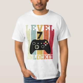Level 7 Funny Video Gamer T-Shirt