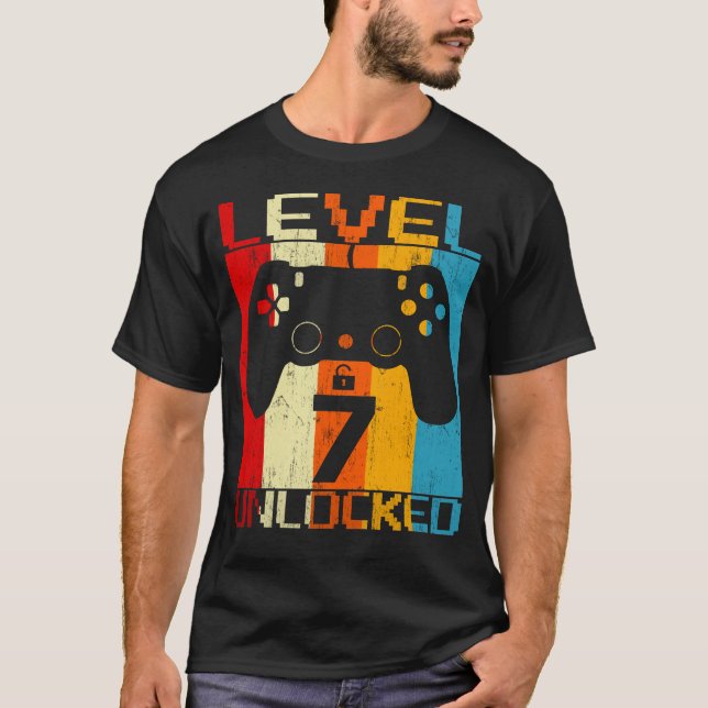 Level 7 unlocked  T-Shirt (Front)