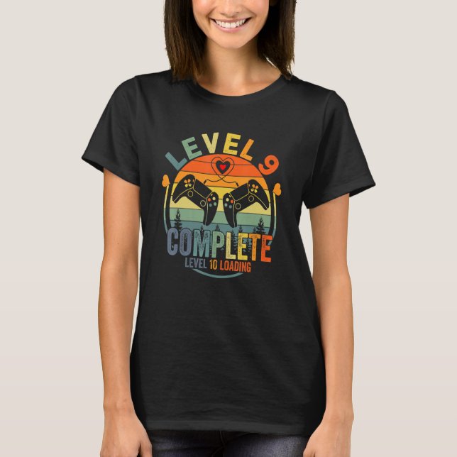 Level 9 Complete Level 10 Loading Gamer Wedding An T-Shirt (Front)