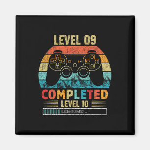 Level 9 Completed Level 10 Loading 9th Birthday Vi Magnet