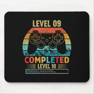 Level 9 Completed Level 10 Loading 9th Birthday Vi Mouse Pad
