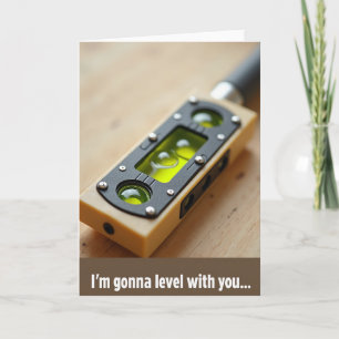 Level Best Fathers Day Card
