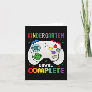 Level Complete Last Day Of School Graduation  Card