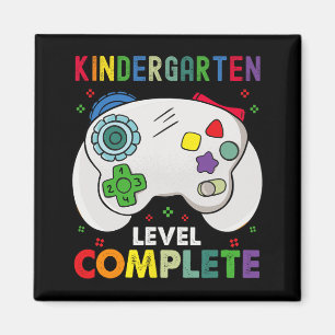 Level Complete Last Day Of School Graduation Magnet