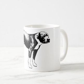 Level Look – Ink Dog Side Gaze Coffee Mug