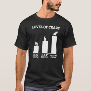 Level Of Crazy Cockatoo Parrot Bird Owner Cockatie T-Shirt