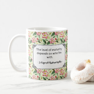 Level of Maturity Spending Christmas Together Coffee Mug